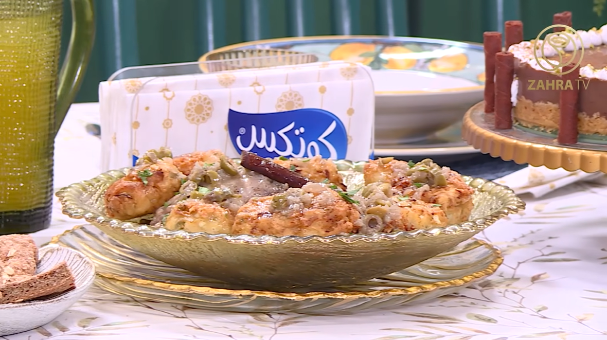 عجائن الشيفلور  بالدجاج محشية