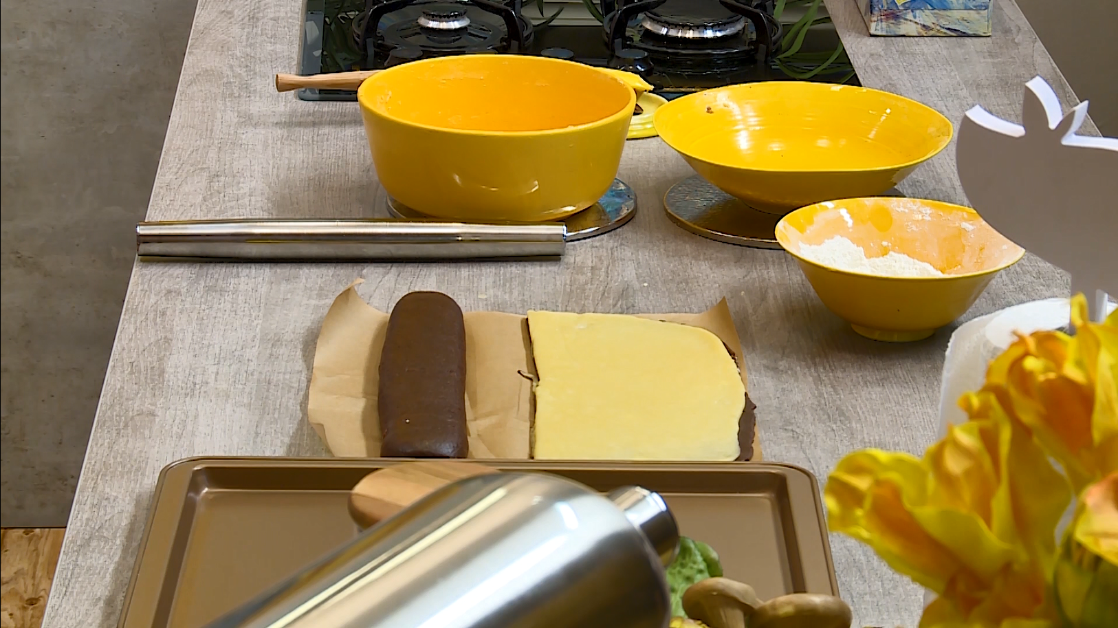 كروكي بذوق الشوكولاطة والفانيليا