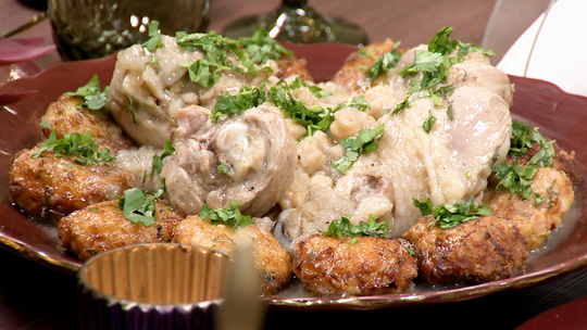 كويرات الكرنب بالدجاج