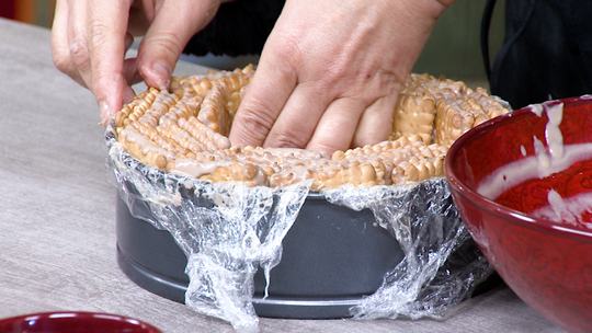 كعكة بالبسكويت