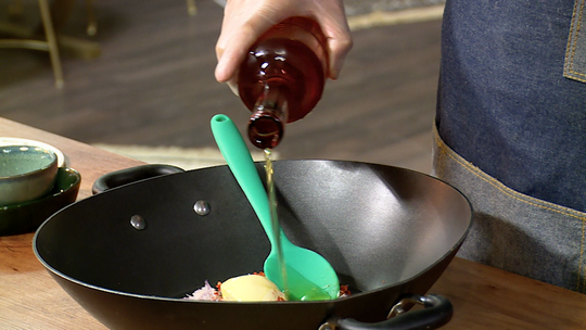 طبق الأرز بفلفل ألوان