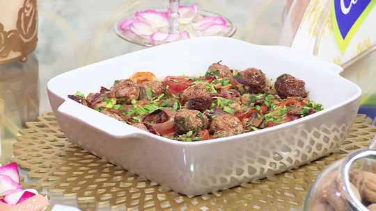 طاجين باللحم المفروم