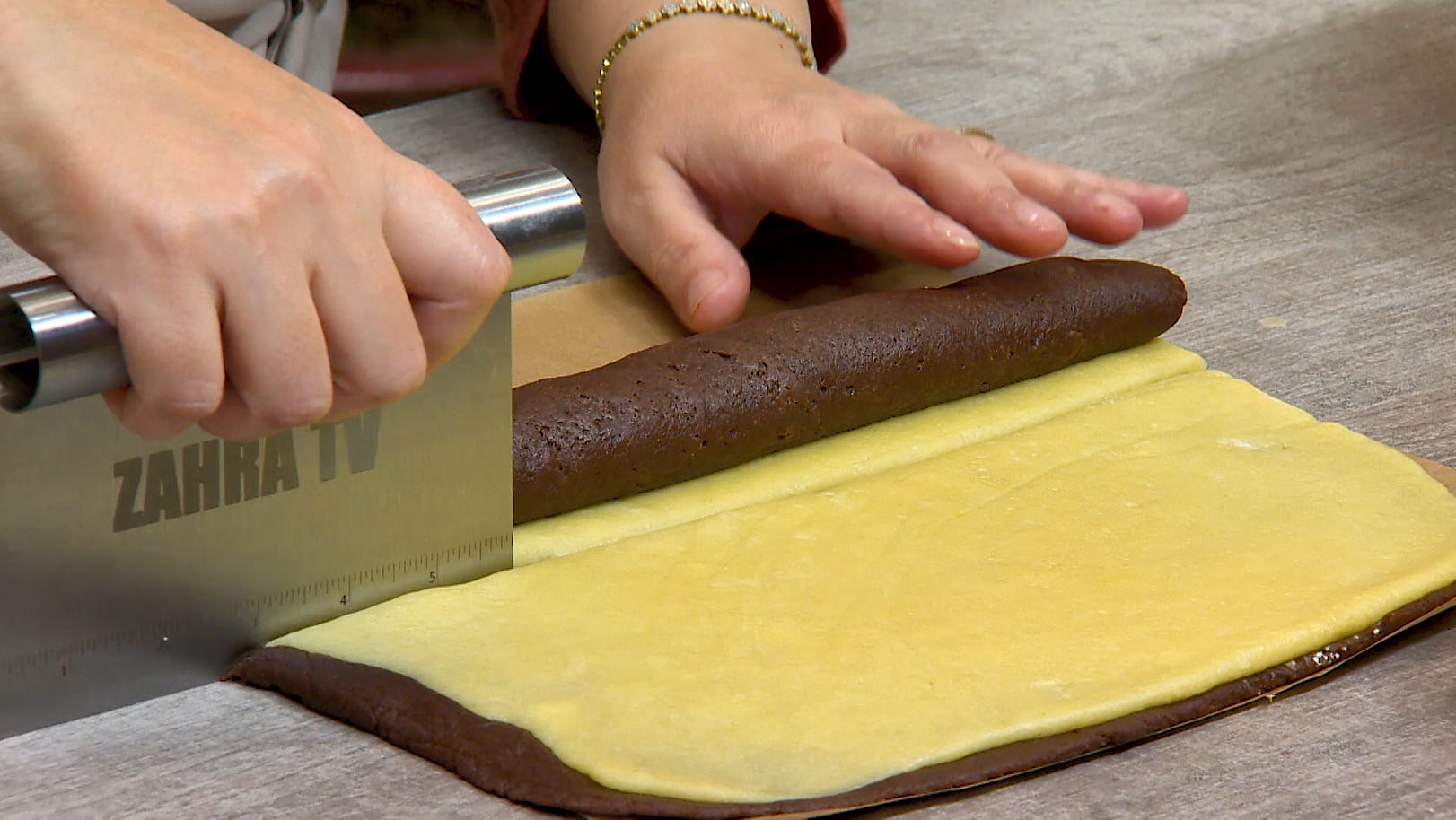 كروكي بذوق الشوكولاطة والفانيليا