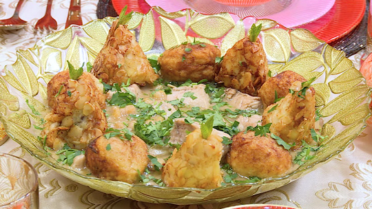 طاجين الخوخ