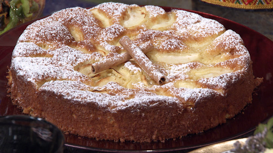 كعكة التفاح