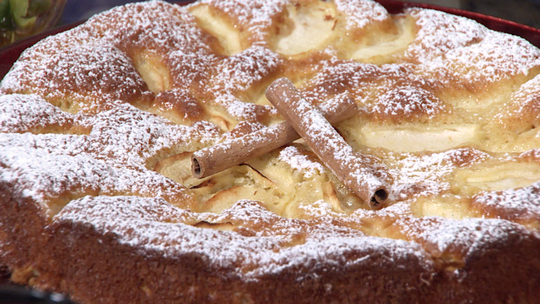 كعكة التفاح