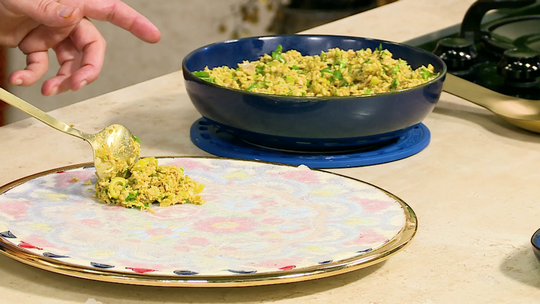 بوراك بالدجاج والزيتون