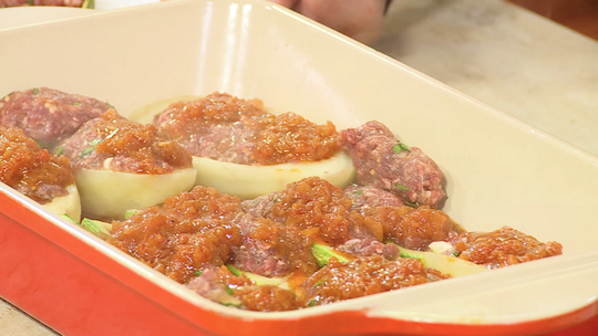 دولمة بالخضر في الفرن