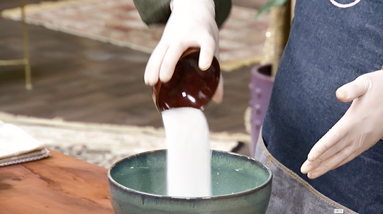 كعكة بالقسطل المثلج