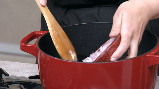 طاجين اللفت والدجاج