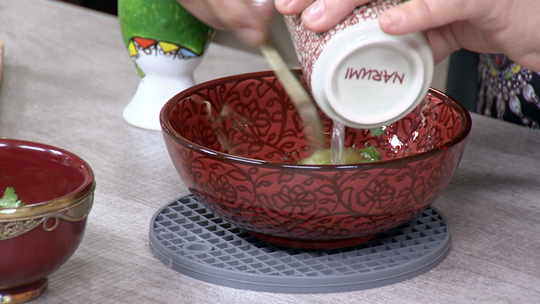 طاجين اللفت والدجاج