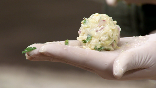 كويرات الكرنب بالدجاج