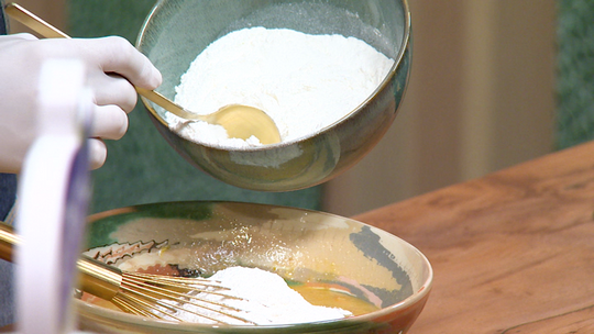 ميني كيك بالكراميل