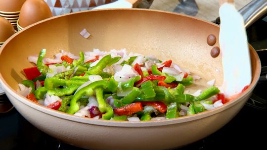 كيش بالتونة والخضر