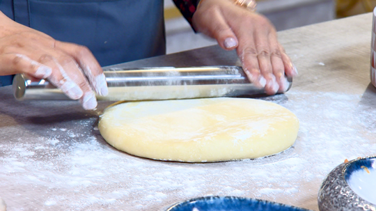 كيش بالتونة والخضر