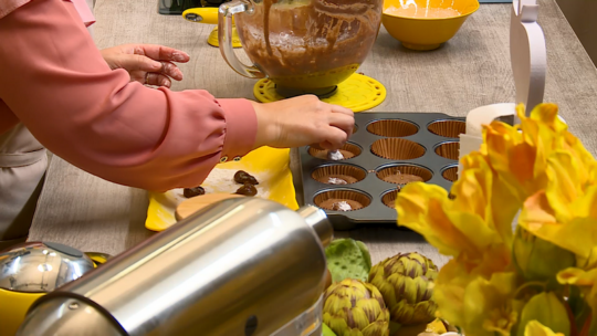 مادلين بالشوكولاطة