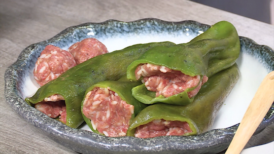 فلفل محشي باللحم المفروم