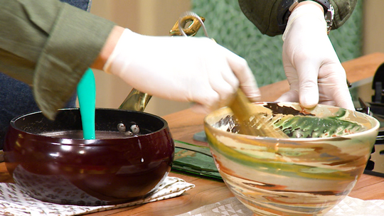 كريمة الشوكولاطة بالكرز المصبر