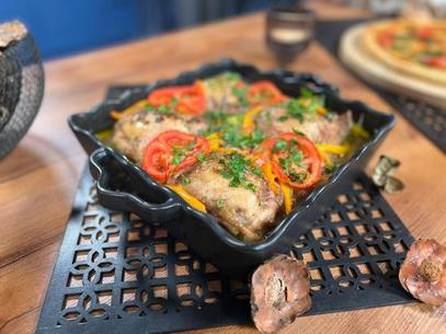 دجاج في الفرن على الطريقة الإيطالية