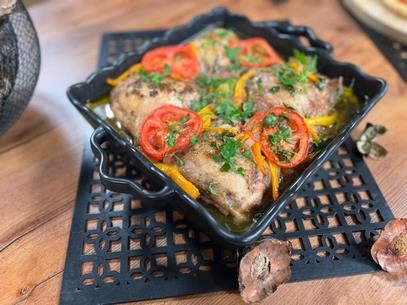 دجاج في الفرن على الطريقة الإيطالية