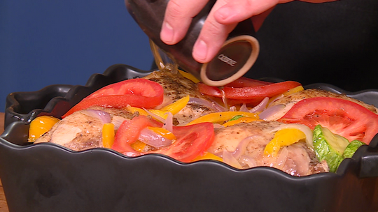 دجاج في الفرن على الطريقة الإيطالية