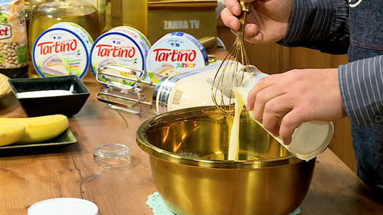 بان كيك بالشوكولاطة والموز