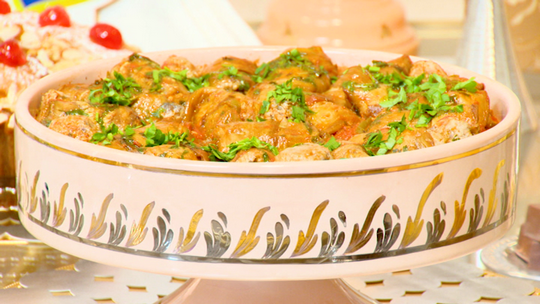 باذنجان محشي بالسردين