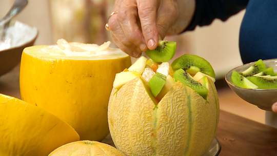 تحلية البطيخ الأصفر