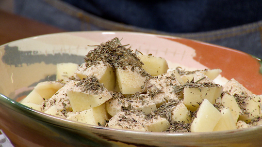 كتف الخروف بالبطاطا