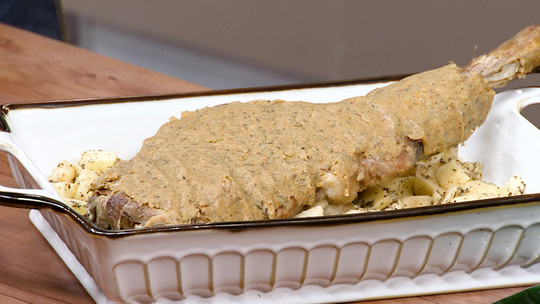 كتف الخروف بالبطاطا