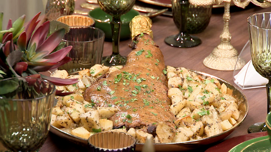 كتف الخروف بالبطاطا