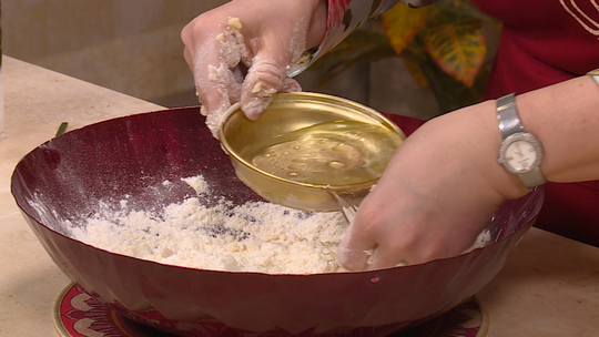 بوراك العجين بالدجاج و البطاطا