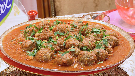 كريات اللحم المفروم بالكرنب