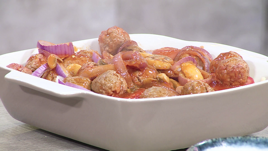 طاجين باللحم المفروم