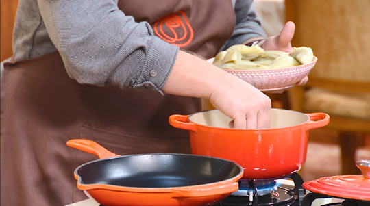 طاجين البسباس بالسمك