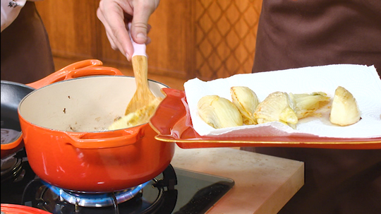 طاجين البسباس بالسمك