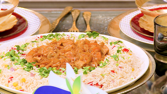 أرز بالدجاج