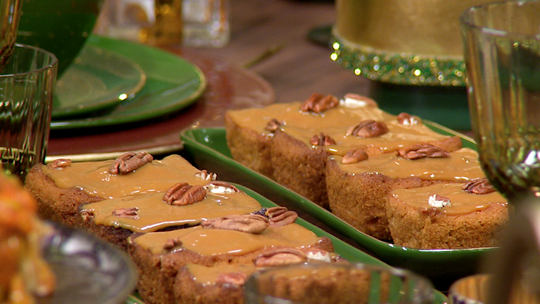 ميني كيك بالكراميل