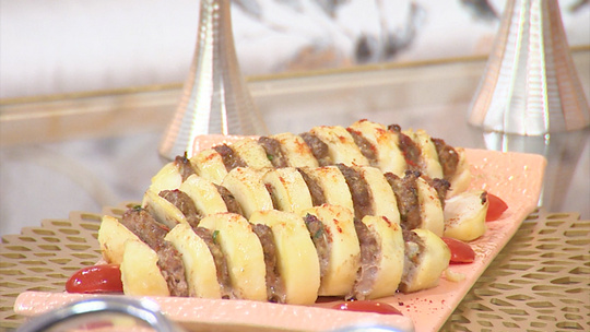 بطاطا محشية باللحم المفروم