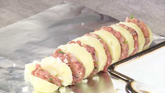 بطاطا محشية باللحم المفروم