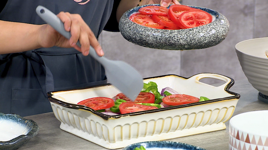 طاجين الدجاج بالخضر