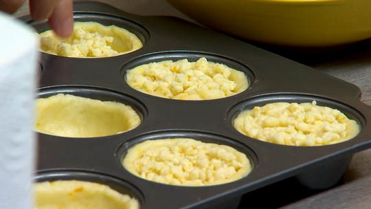 ميني تارتولات بذوق البرتقال والليمون