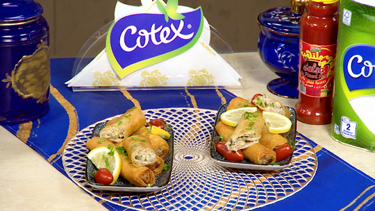 بوراك بالدجاج وصلصة البيشاميل