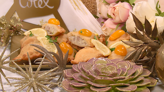 بوراك العجين بالدجاج و البطاطا