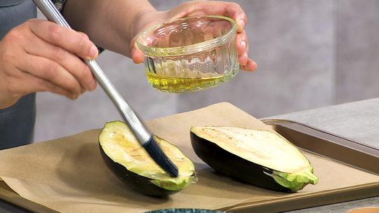 باذنجان محشي باللحم المفروم