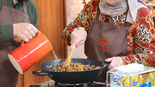 طبق مكسيكي بلحم البقر والزيتون