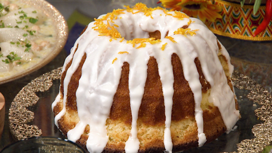 كعكة البرتقال