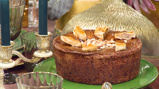 كعكة مافن بالتين المجفف