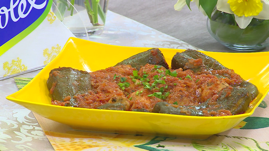 دولمة فلفل حلو