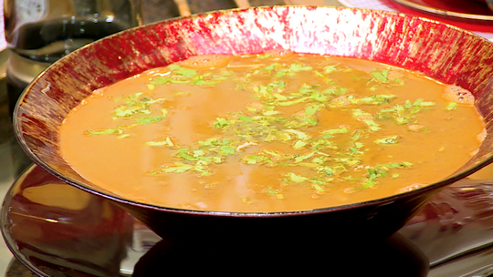 شوربة عدس على الطريقة الهندية